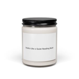 Smells Like a Quiet Reading Nook Scented Soy Candle