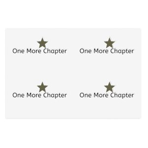 One More Chapter Book Lover Sticker Sheets