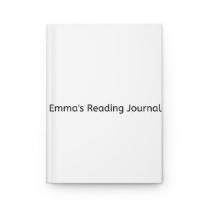 Emma’s Reading Journal Hardcover Journal